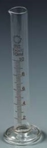 Glass Measuring Cylinder 10ml - Click Image to Close